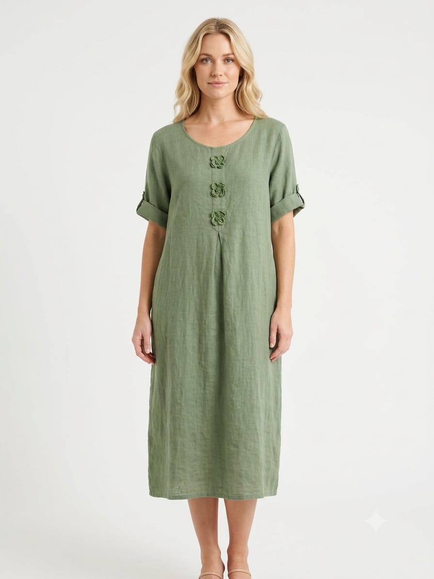 vestido lino