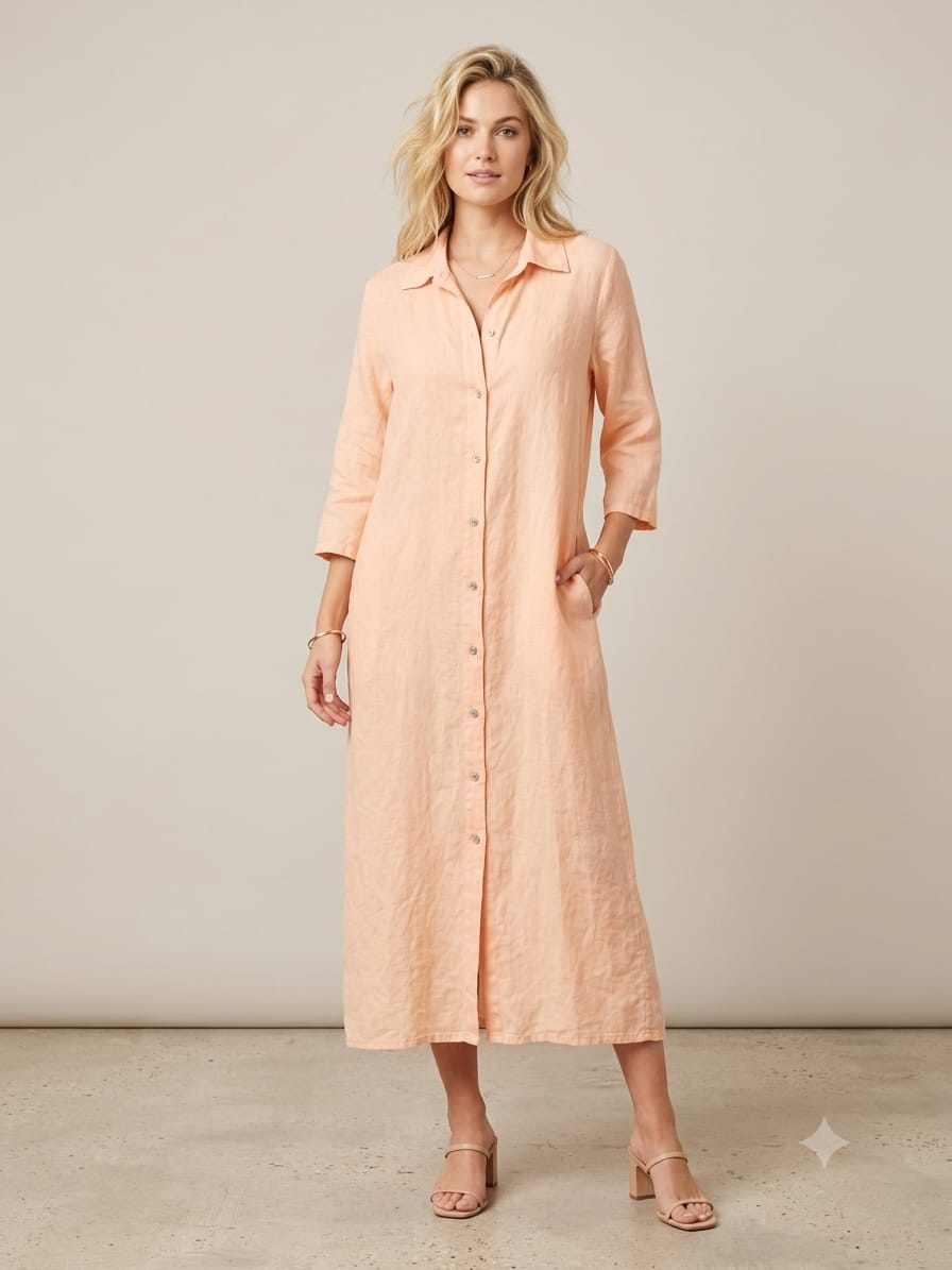vestido lino
