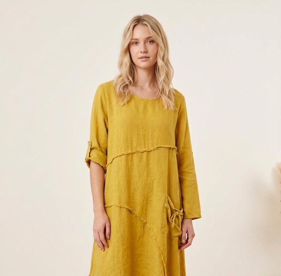vestido lino
