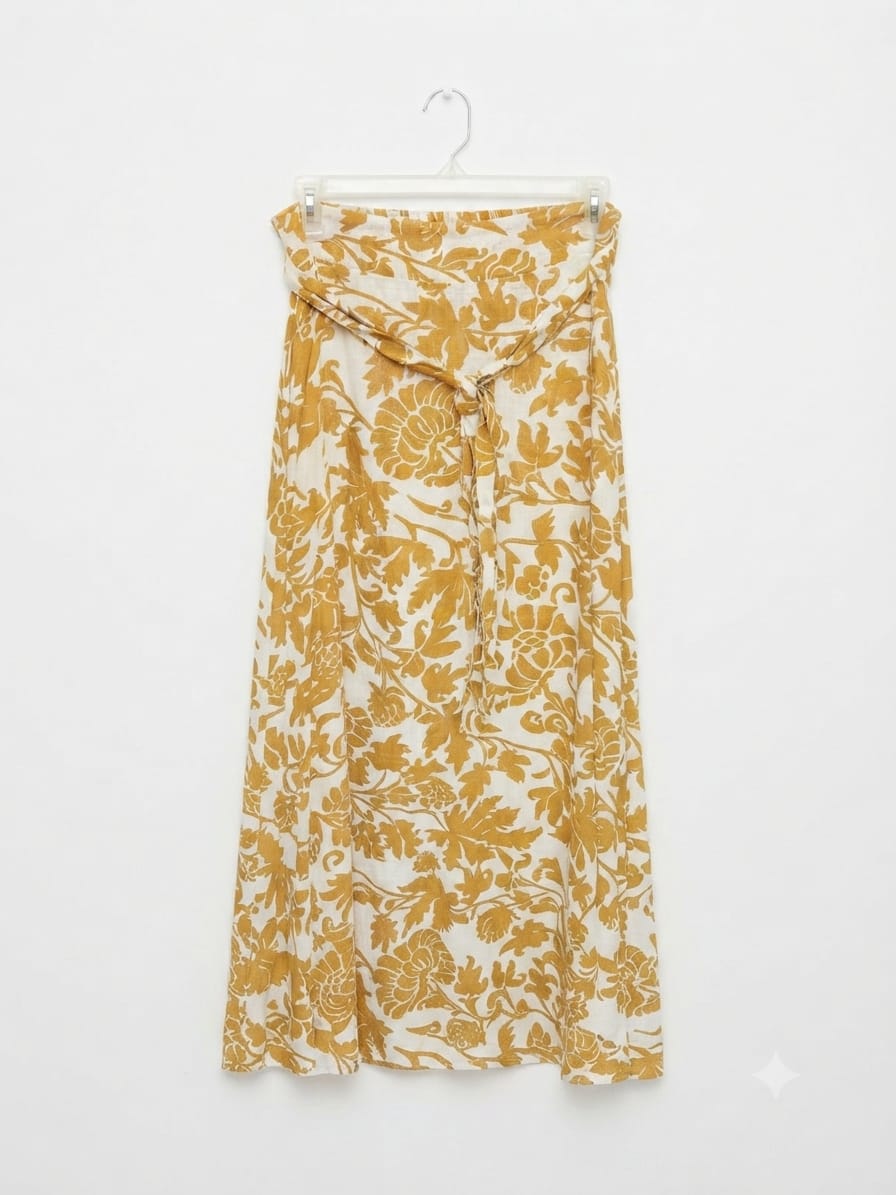 falda lino