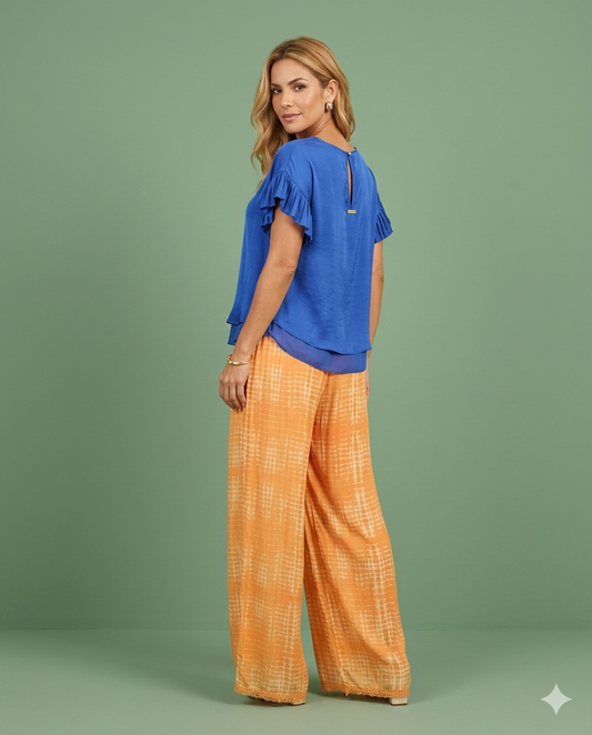 pantalón estampado