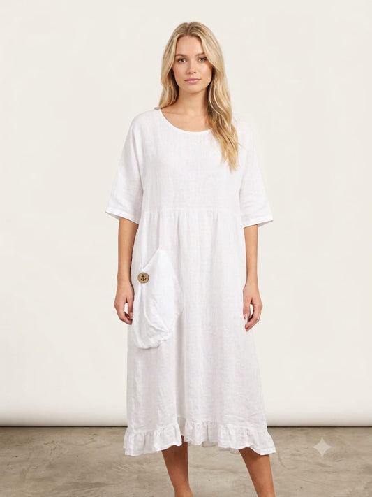 vestido lino