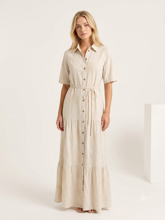 vestido lino