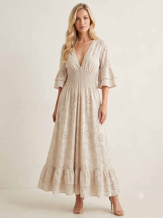 vestido lino