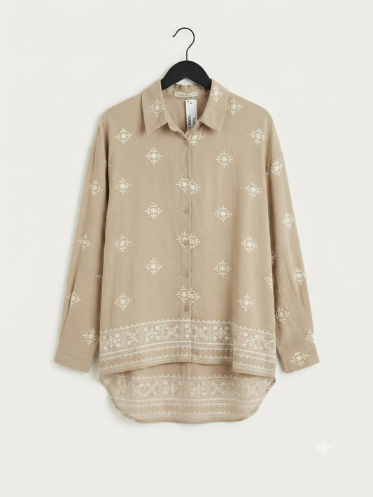 camisa bordada