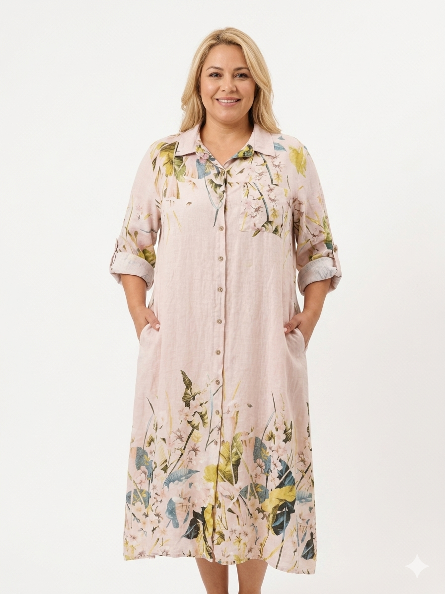 Vest camisero lino