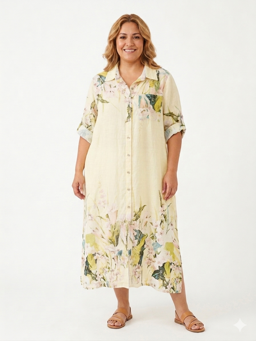 Vest camisero lino